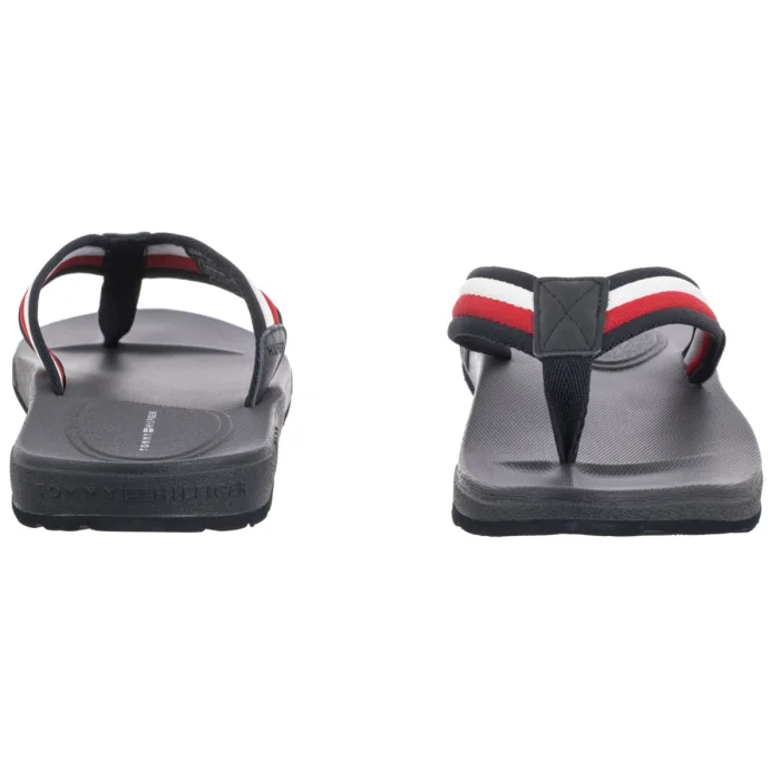 Japonki Tommy Hilfiger Molded Hilfiger Rwb Beach Sandal Rwb FM0FM05803 0GY – zdjęcie 4