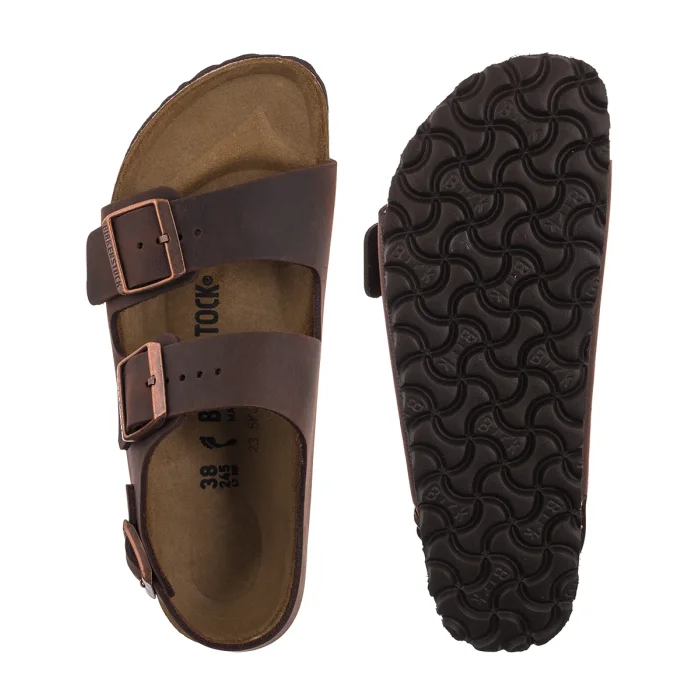 Sandały Birkenstock Milano BS Oiled Leather Habana 0034873 – zdjęcie 5