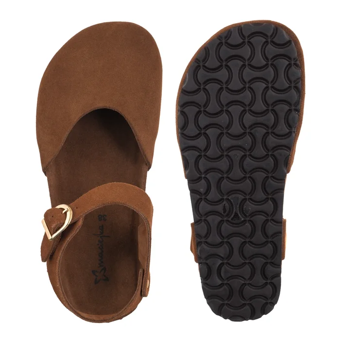 Sandały Maciejka Brązowe H7365-02/00-0 – zdjęcie 5