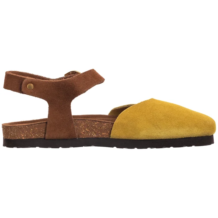 Sandały Maciejka Żółte/Brązowe H7365-07/00-0 – zdjęcie 3