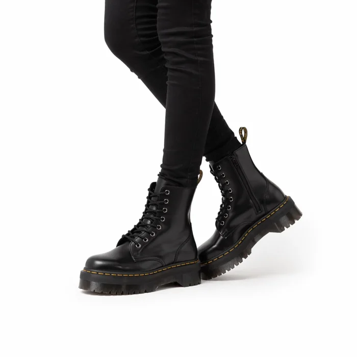 Glany Dr. Martens Jadon Black Polished Smooth 15265001 – zdjęcie 2
