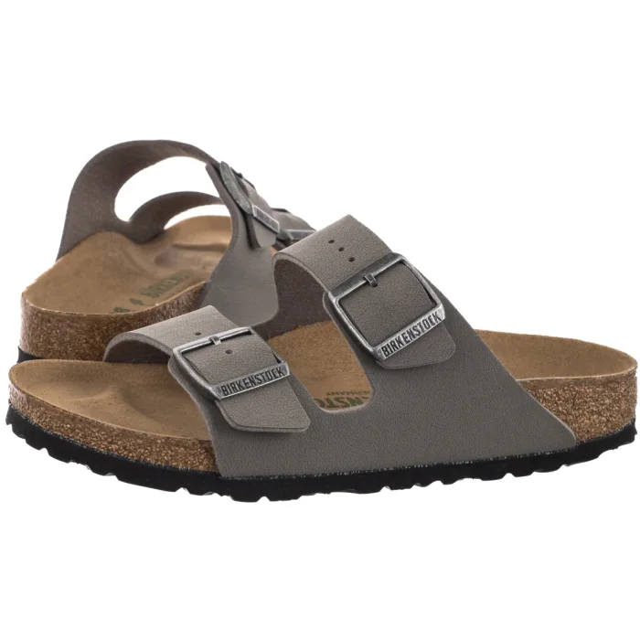 Klapki Birkenstock Arizona BS Concrete Gray Vegan 1030572 – zdjęcie 1