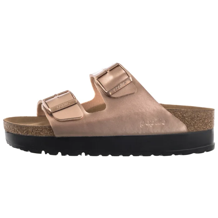 Klapki Papillio Arizona Pap Flex Platform Electric Metallic Copper 1031270 – zdjęcie 2