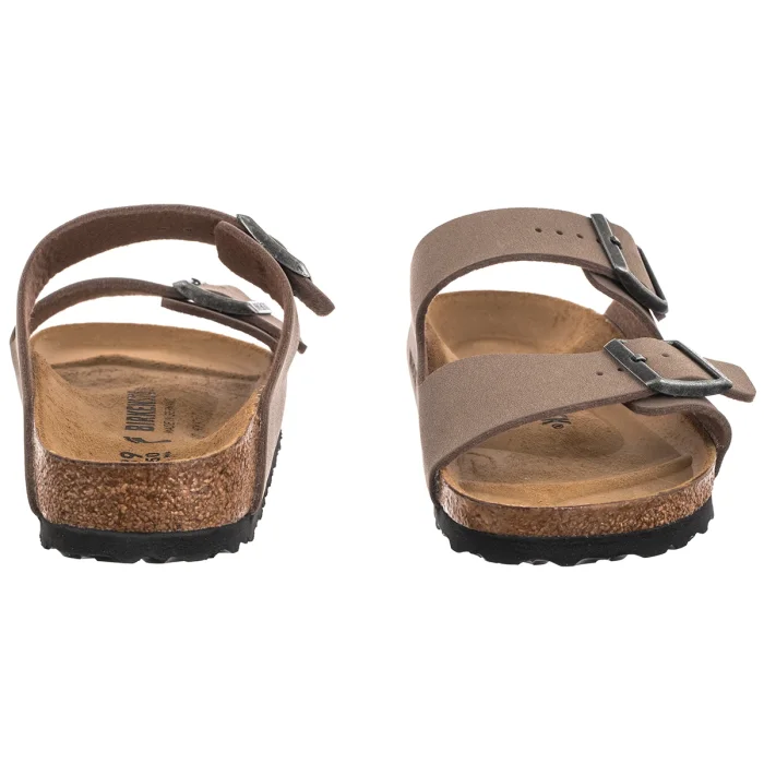 Klapki Birkenstock Arizona BF Nubuk Gray Taupe 1032070 – zdjęcie 4