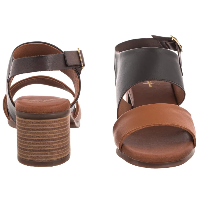 Sandały Maciejka Brązowe/Rude E7396-02/00-1 – zdjęcie 4