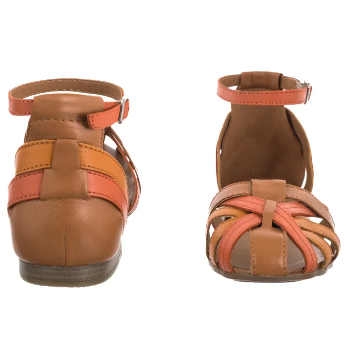 Sandały Maciejka Pomarańczowe/Rude P7539-18/00-1 – zdjęcie 4