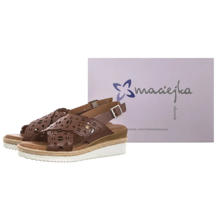 Sandały Maciejka Rude P7502-29/00-0 – zdjęcie 6
