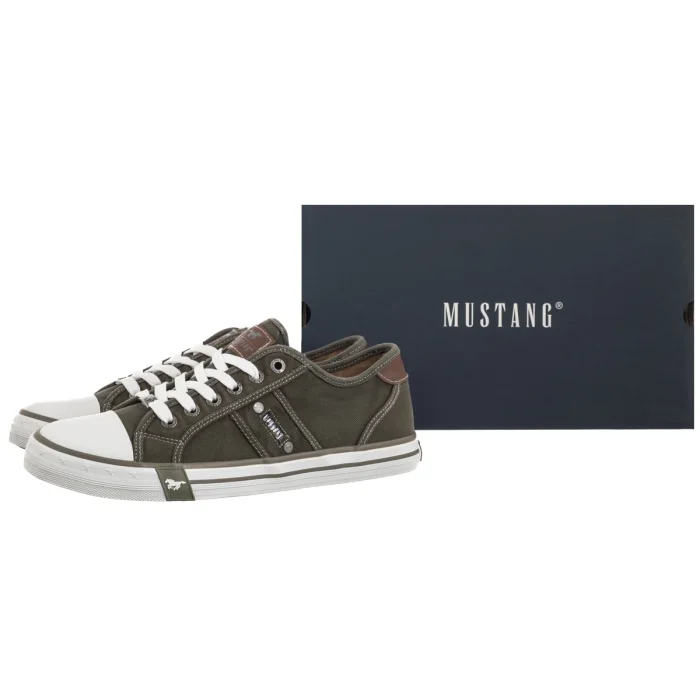 Trampki Mustang Khaki 26M0151005 – zdjęcie 6