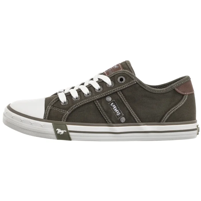 Trampki Mustang Khaki 26M0151005 – zdjęcie 2