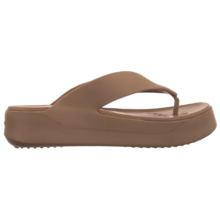 Japonki Crocs Getaway Platform Flip Milk Chocolate 209410-2JJ – zdjęcie 3