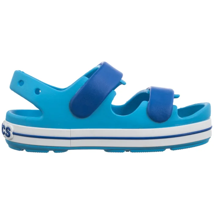 Sandałki Crocs Crocband Cruiser Sandal K Venetian/Blue Bolt 209423-4MO – zdjęcie 3