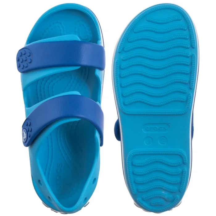 Sandałki Crocs Crocband Cruiser Sandal K Venetian/Blue Bolt 209423-4MO – zdjęcie 5