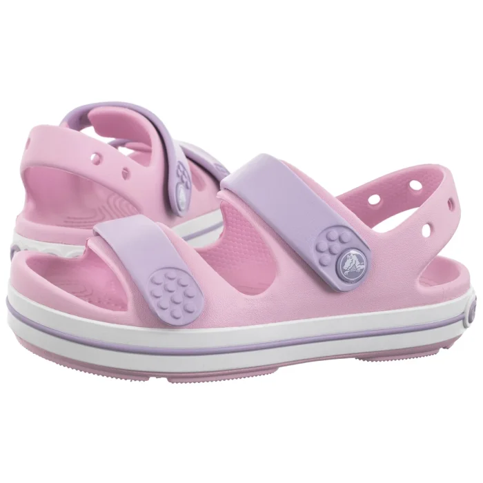 Sandałki Crocs Crocband Cruiser Sandal K Lavender 209423-84L – zdjęcie 1