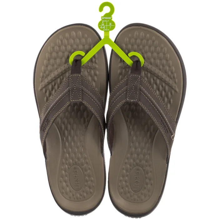 Klapki Crocs Yukon Vista II Ir Flip Espresso 209332-206 – zdjęcie 6