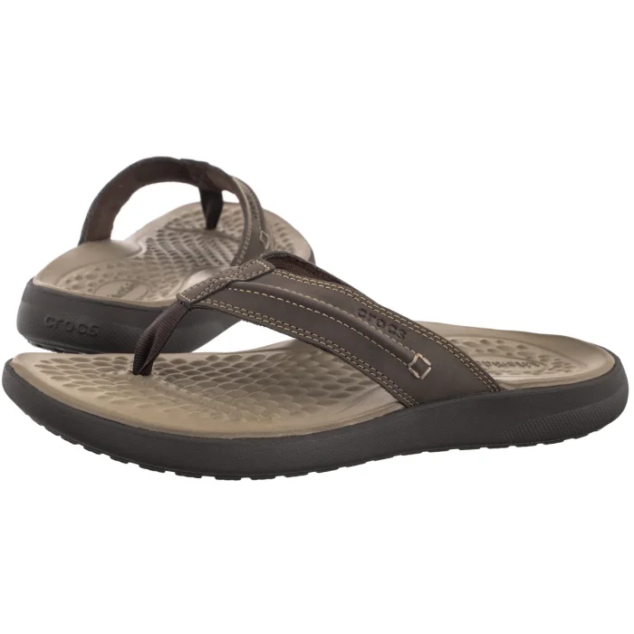Klapki Crocs Yukon Vista II Ir Flip Espresso 209332-206 – zdjęcie 1