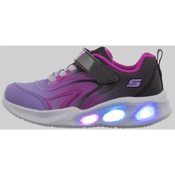 Buty Skechers S Lights Sola Glow Color Breeze Black/Multi 303713N/BKMT – zdjęcie 7