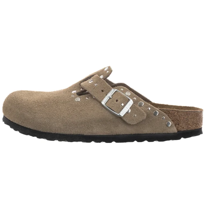 Klapki Birkenstock Boston Rivet Border Taupe 1030418 – zdjęcie 2