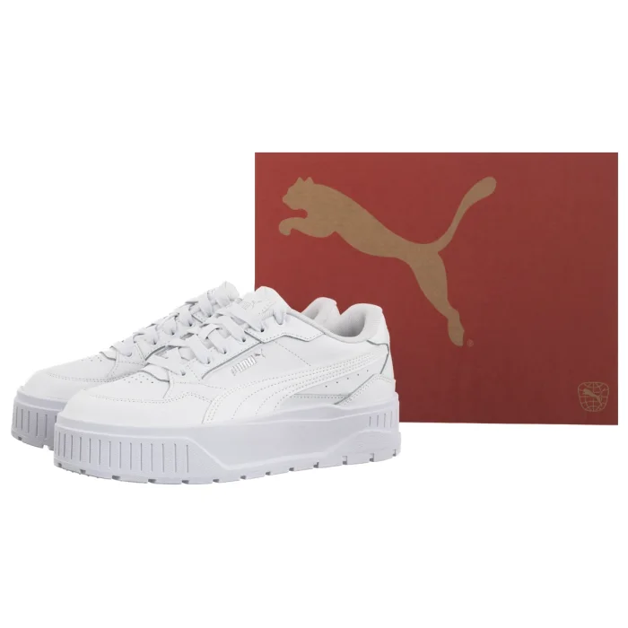 Sneakersy Puma Karmen II Idol White-Silver 397461-02 – zdjęcie 6