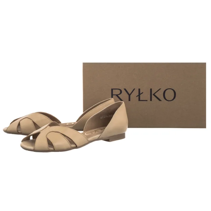 Baleriny Ryłko Beżowe I1BP7___ _533 – zdjęcie 6