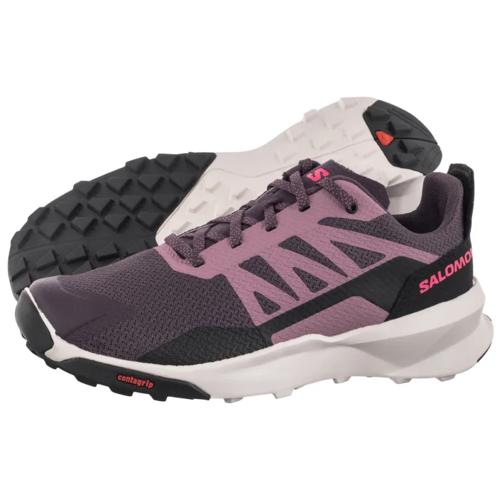 Buty Trekkingowe Salomon Patrol J Plum Perfect/Dusky Orchid/Knockout Pink 491101 – zdjęcie 1