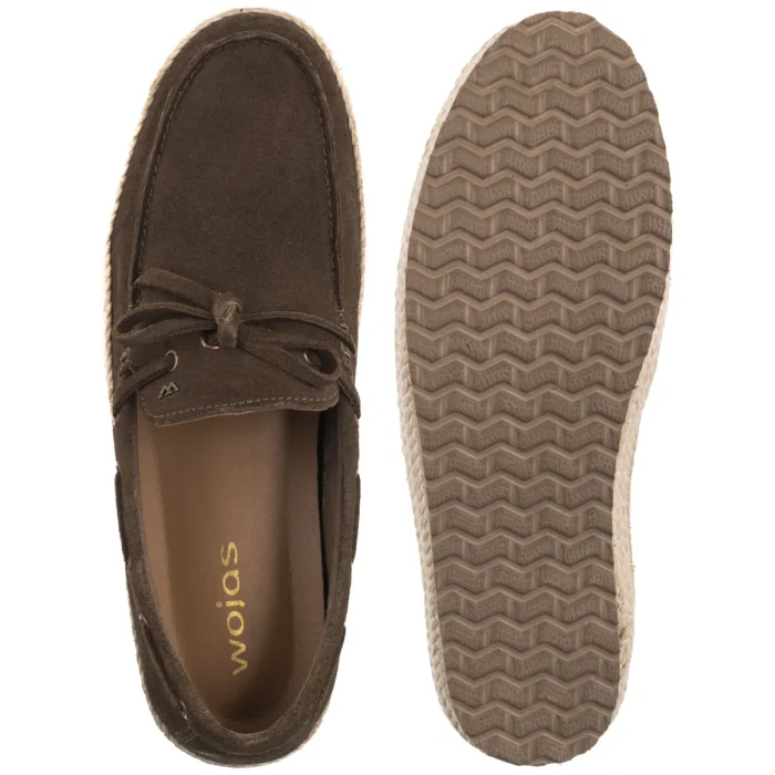 Espadryle Wojas Ciemnozielone 10312-67 – zdjęcie 5