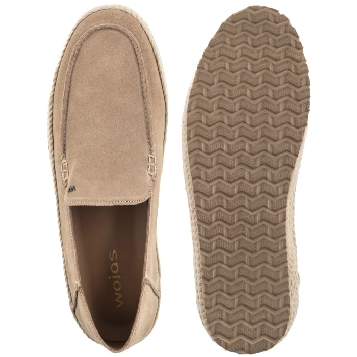 Espadryle Wojas Beżowe 10313-64 – zdjęcie 5