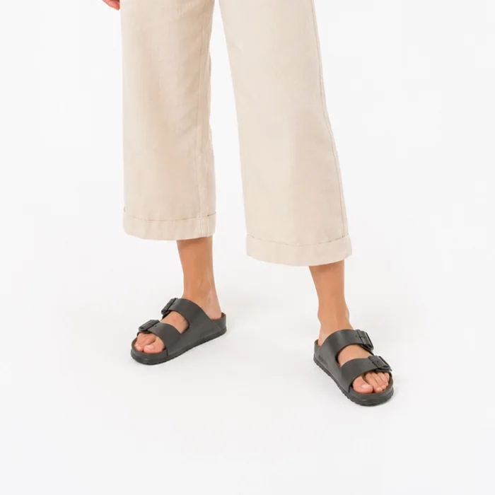 Klapki Birkenstock Arizona EVA Metallic Anthracite 1001498 – zdjęcie 2
