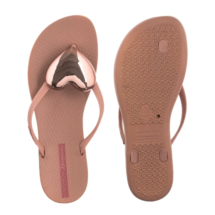 Japonki Ipanema Maxi Fashion IV Fem 83652/BC681 Light Pink/Rose – zdjęcie 5