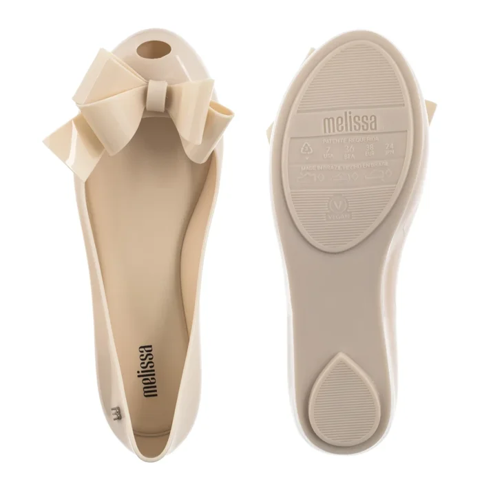 Baleriny Melissa Ultragirl Classy AD 36125/BG153 Beige – zdjęcie 5