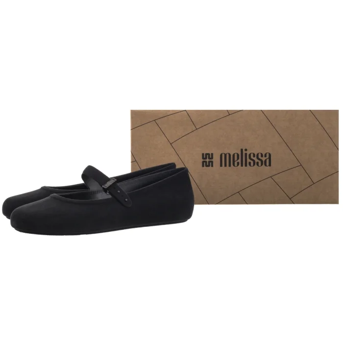 Baleriny Melissa Soft Ballerina Velvet 35941/BB047 Black – zdjęcie 6