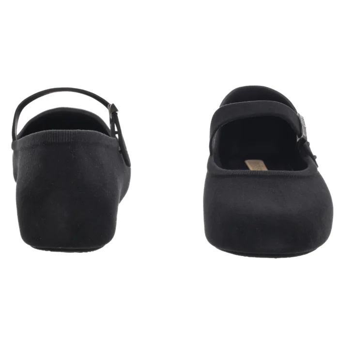 Baleriny Melissa Soft Ballerina Velvet 35941/BB047 Black – zdjęcie 4