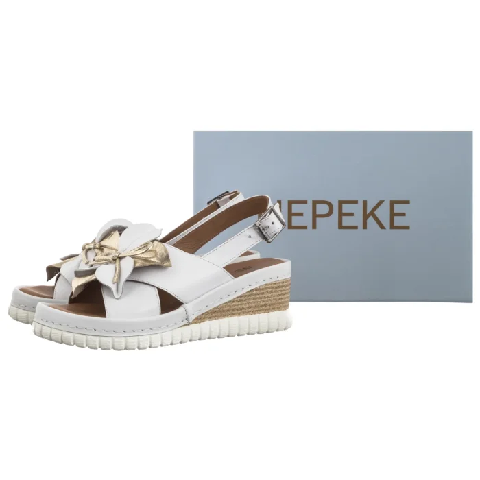 Sandały Nepeke Hidajet White/Gold – zdjęcie 6
