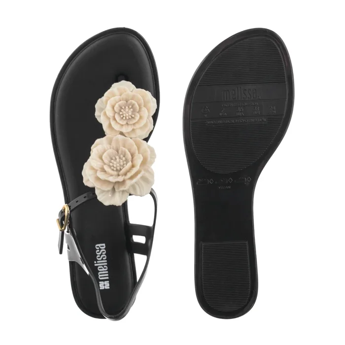 Sandały Melissa Solar Springtime AD 35709/AT154 Black/Beige – zdjęcie 5