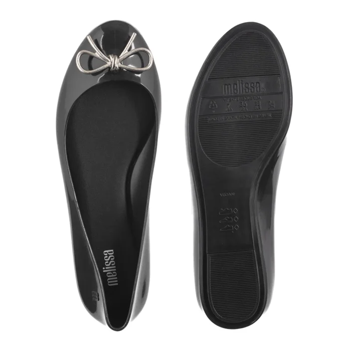 Baleriny Melissa Sweet Love Chrome AD 38044/BU055 Black/Onix – zdjęcie 5