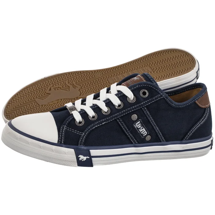 Trampki Mustang Navy 26M0151005 – zdjęcie 1