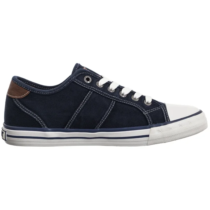 Trampki Mustang Navy 26M0151005 – zdjęcie 3