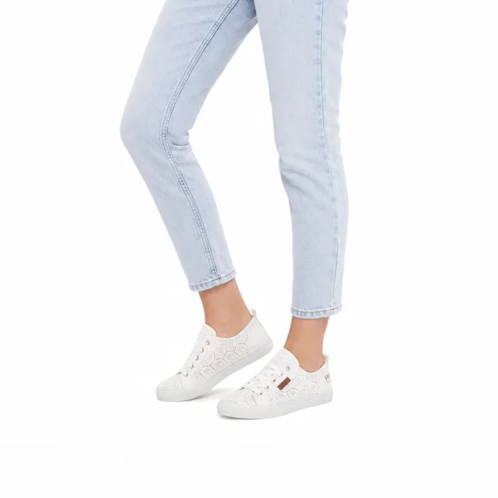 Tenisówki Big Star Białe Ażurowe W274925 – zdjęcie 2