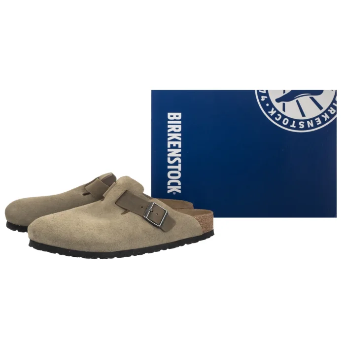 Klapki Birkenstock Boston BS Faded Khaki 1031516 – zdjęcie 6