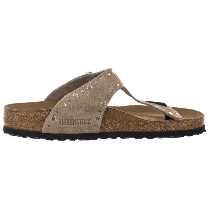 Japonki Birkenstock Gizeh Rivet Border Taupe 1029388 – zdjęcie 3