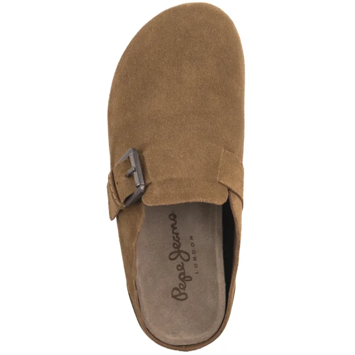Klapki Pepe Jeans Corby Clog W Cognac Brown PLS900001 879 – zdjęcie 5