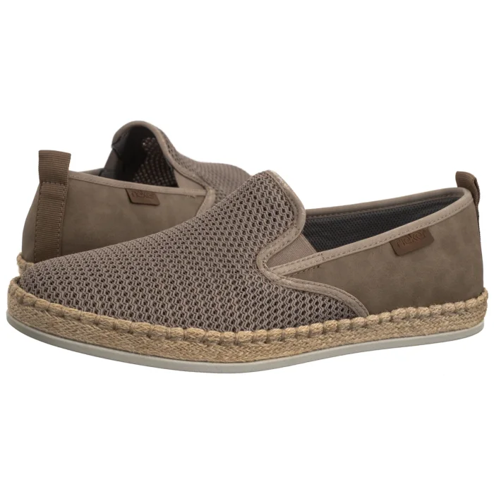 Półbuty Rieker Beżowe B2661-64 Beige – zdjęcie 1