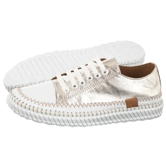 Sneakersy Venezia Srebrne V467-04692-01SIL – zdjęcie 1
