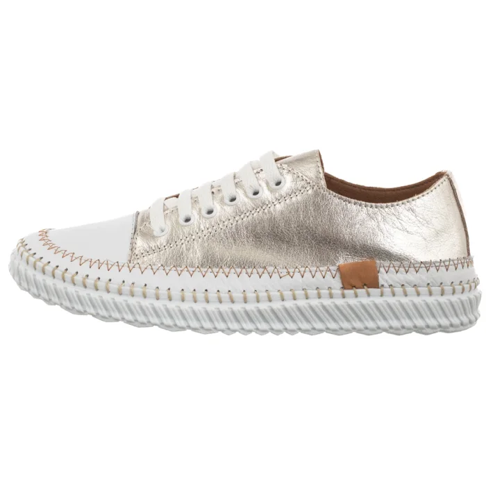 Sneakersy Venezia Srebrne V467-04692-01SIL – zdjęcie 2