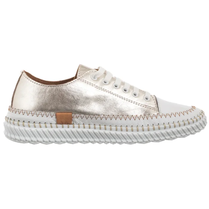 Sneakersy Venezia Srebrne V467-04692-01SIL – zdjęcie 3