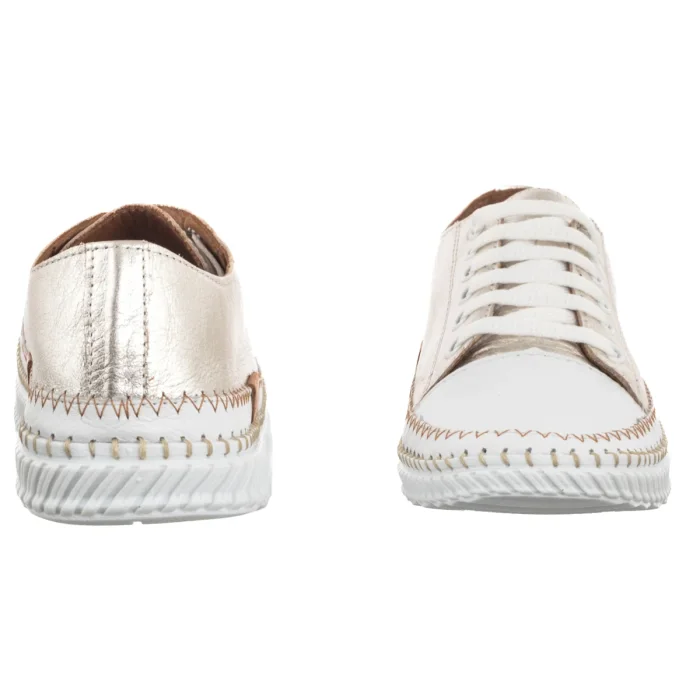 Sneakersy Venezia Srebrne V467-04692-01SIL – zdjęcie 4