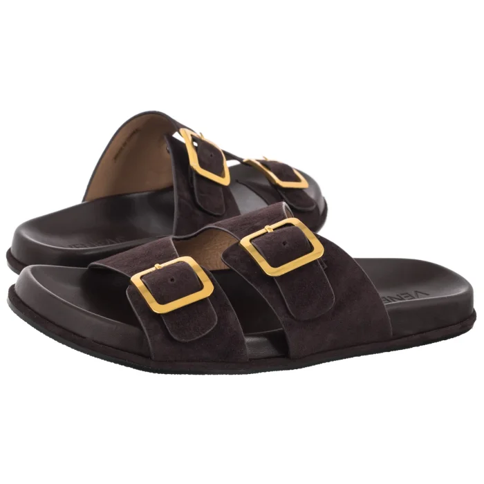 Klapki Venezia Brązowe V588-05768-02TDM – zdjęcie 1