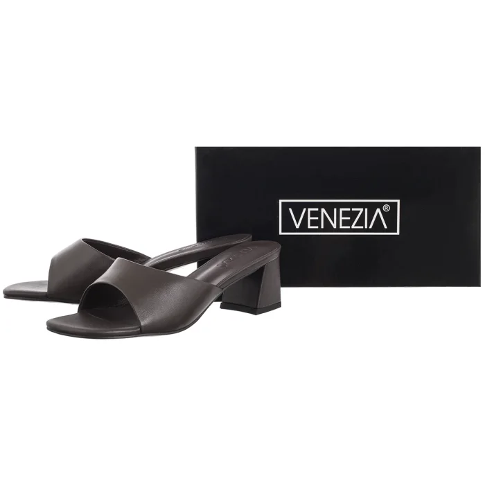 Klapki Venezia Brązowe V588-05764-01TDM – zdjęcie 6