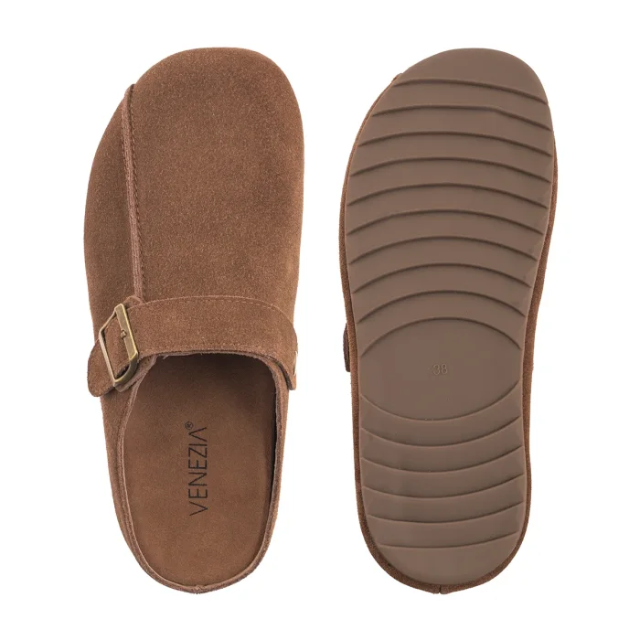 Klapki Venezia Brązowe V575-05636-02TAU – zdjęcie 5
