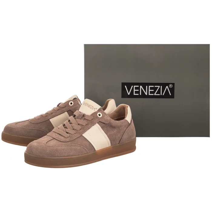 Sneakersy Venezia Beżowe V408-04262-02BEI – zdjęcie 6