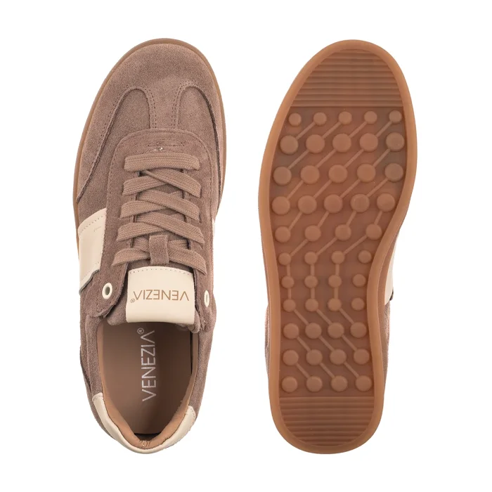 Sneakersy Venezia Beżowe V408-04262-02BEI – zdjęcie 5